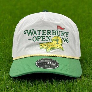 Happy Gilmore Waterbury Open '96 Masters Rope Hat Cap Just Tap it In Embroidered